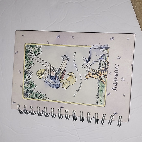 Other - Winnie The Pooh address book